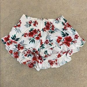 Hollister Tropical Flower Shorts